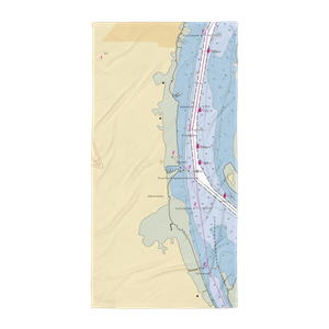 Belle Isle Marina (Georgetown, SC) NOAA Chart Towel