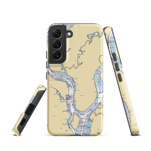 Cooper River Boatyard (North Charleston, SC) NOAA Chart Samsung Phone Case