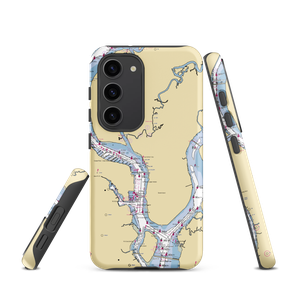 Cooper River Boatyard (North Charleston, SC) NOAA Chart Samsung Phone Case