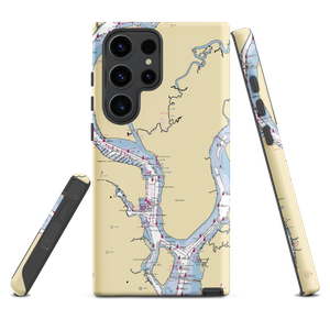 Cooper River Boatyard (North Charleston, SC) NOAA Chart Samsung Phone Case