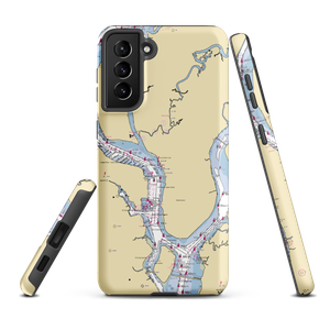 Cooper River Boatyard (North Charleston, SC) NOAA Chart Samsung Phone Case