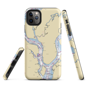 Cooper River Boatyard (North Charleston, SC) NOAA Chart  Tough iPhone Case