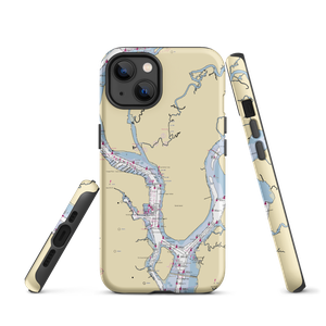 Cooper River Boatyard (North Charleston, SC) NOAA Chart  Tough iPhone Case