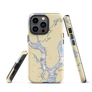 Cooper River Boatyard (North Charleston, SC) NOAA Chart  Tough iPhone Case