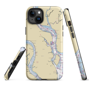 River's Edge Marina (Charleston, SC) NOAA Chart  Tough iPhone Case