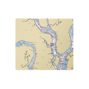 River's Edge Marina (Charleston, SC) NOAA Chart  Gaming Mouse Pad