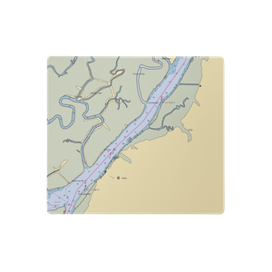 Heritage Plantation Marina (Pawleys Island, SC) NOAA Chart  Gaming Mouse Pad