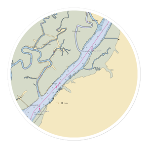 Heritage Plantation Marina (Pawleys Island, SC) NOAA Chart Sticker