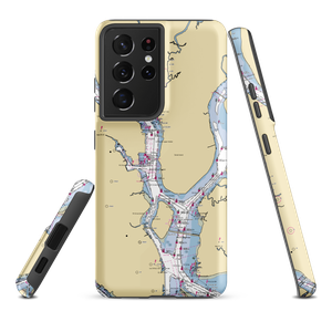 Cooper River Marina (Charleston, SC) NOAA Chart Samsung Phone Case