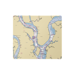 Cooper River Marina (Charleston, SC) NOAA Chart  Gaming Mouse Pad