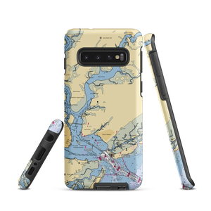 Hobcaw Creek Community Dock (Charleston, SC) NOAA Chart Samsung Phone Case