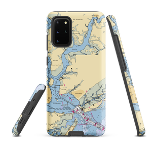 Hobcaw Creek Community Dock (Charleston, SC) NOAA Chart Samsung Phone Case