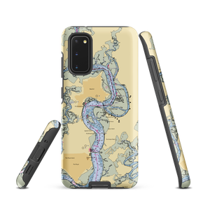 Safe Harbor Beaufort (Beaufort, SC) NOAA Chart Samsung Phone Case