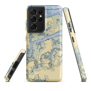 Dataw Island Marina (Beaufort, SC) NOAA Chart Samsung Phone Case