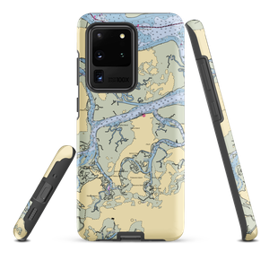 Dataw Island Marina (Beaufort, SC) NOAA Chart Samsung Phone Case