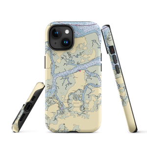 Dataw Island Marina (Beaufort, SC) NOAA Chart  Tough iPhone Case