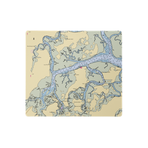 Dataw Island Marina (Beaufort, SC) NOAA Chart  Gaming Mouse Pad