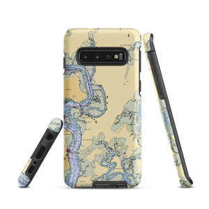 Lady's Island Marina (Beaufort, SC) NOAA Chart Samsung Phone Case