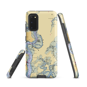 Lady's Island Marina (Beaufort, SC) NOAA Chart Samsung Phone Case