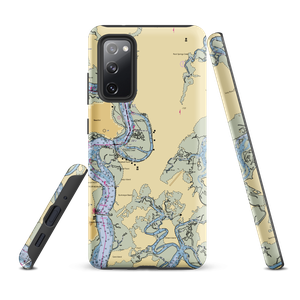 Lady's Island Marina (Beaufort, SC) NOAA Chart Samsung Phone Case