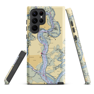 Beaufort Yacht and Sailing Club (Beaufort, SC) NOAA Chart Samsung Phone Case