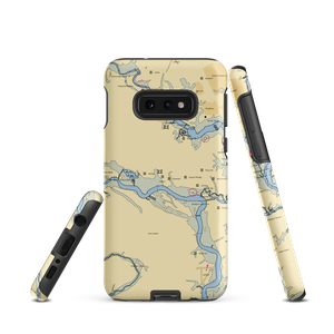 Clark Island Marina (Charleston, SC) NOAA Chart Samsung Phone Case