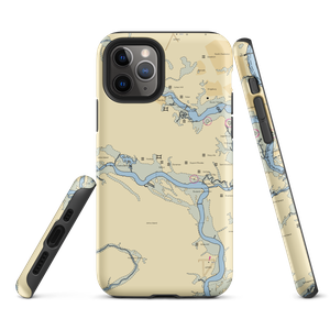 Clark Island Marina (Charleston, SC) NOAA Chart  Tough iPhone Case