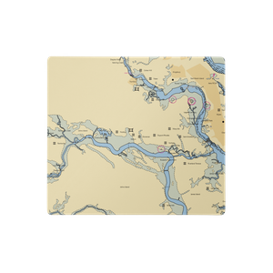 Clark Island Marina (Charleston, SC) NOAA Chart  Gaming Mouse Pad