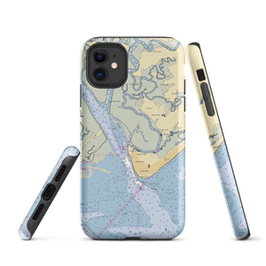 Edisto Island Marina (Edisto Island, SC) NOAA Chart  Tough iPhone Case