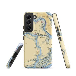 St. Johns Yacht Harbor (Charleston, SC) NOAA Chart Samsung Phone Case