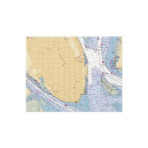 Safe Harbor Bristol (Charleston, SC) NOAA Chart Jigsaw Puzzle