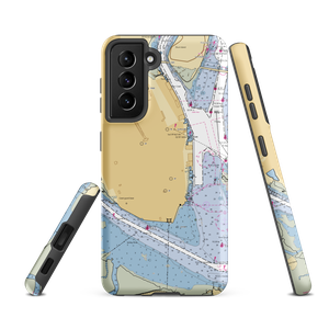 Ripley Light Yacht Club (Charleston, SC) NOAA Chart Samsung Phone Case