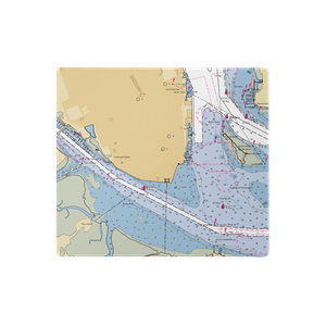 Ripley Light Marina (Charleston, SC) NOAA Chart  Gaming Mouse Pad