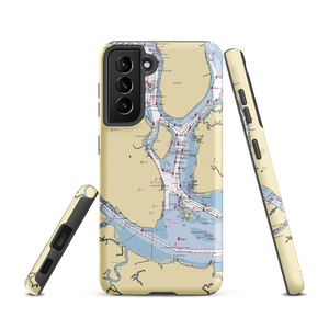 Charleston Maritime Center (Charleston, SC) NOAA Chart Samsung Phone Case