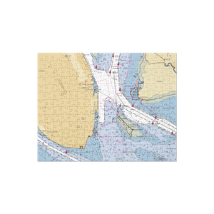 Charleston Waterfront Park (Charleston, SC) NOAA Chart Jigsaw Puzzle