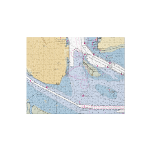 Carolina Yacht Club (Charleston, SC) NOAA Chart Jigsaw Puzzle