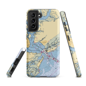 Old Village Yacht Club (Sullivans Island, SC) NOAA Chart Samsung Phone Case