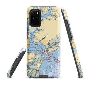 Shem Creek Marina (Sullivans Island, SC) NOAA Chart Samsung Phone Case