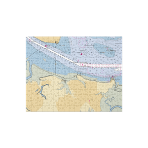 James Island Yacht Club (Charleston, SC) NOAA Chart Jigsaw Puzzle