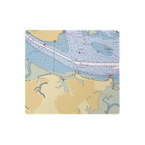 James Island Yacht Club (Charleston, SC) NOAA Chart  Gaming Mouse Pad