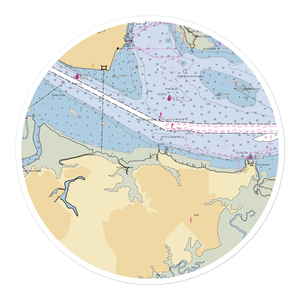 James Island Yacht Club (Charleston, SC) NOAA Chart Sticker