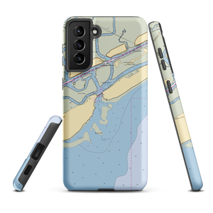 Toler's Cove Marina (Sullivans Island, SC) NOAA Chart Samsung Phone Case