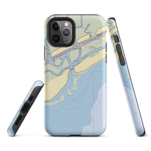 Toler's Cove Marina (Sullivans Island, SC) NOAA Chart  Tough iPhone Case