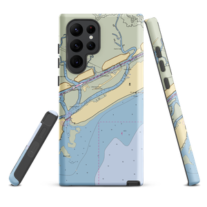 Long Island Yacht Harbor (Sullivans Island, SC) NOAA Chart Samsung Phone Case