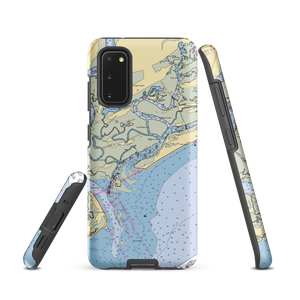 Sunset Cay Marina (Folly Beach, SC) NOAA Chart Samsung Phone Case