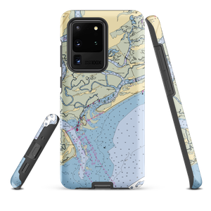 Sunset Cay Marina (Folly Beach, SC) NOAA Chart Samsung Phone Case