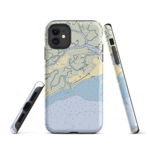 Fripp Island Marina (Saint Helena Island, SC) NOAA Chart  Tough iPhone Case