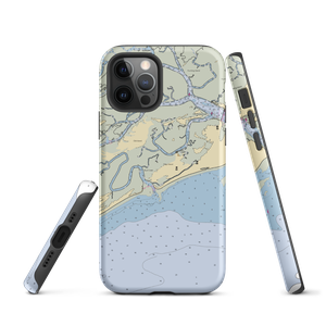 Fripp Island Marina (Saint Helena Island, SC) NOAA Chart  Tough iPhone Case