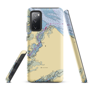 Safe Harbor Skull Creek (Hilton Head Island, SC) NOAA Chart Samsung Phone Case