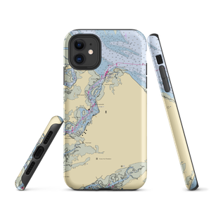 Safe Harbor Skull Creek (Hilton Head Island, SC) NOAA Chart  Tough iPhone Case